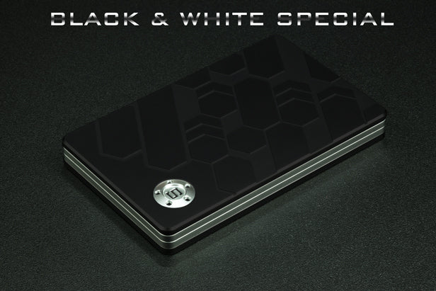 Wallet black white color